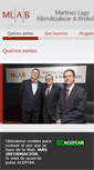 Mobile Screenshot of mlab-abogados.com